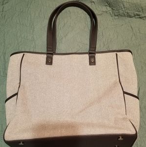 Cindy Tote - Two Tone Weave